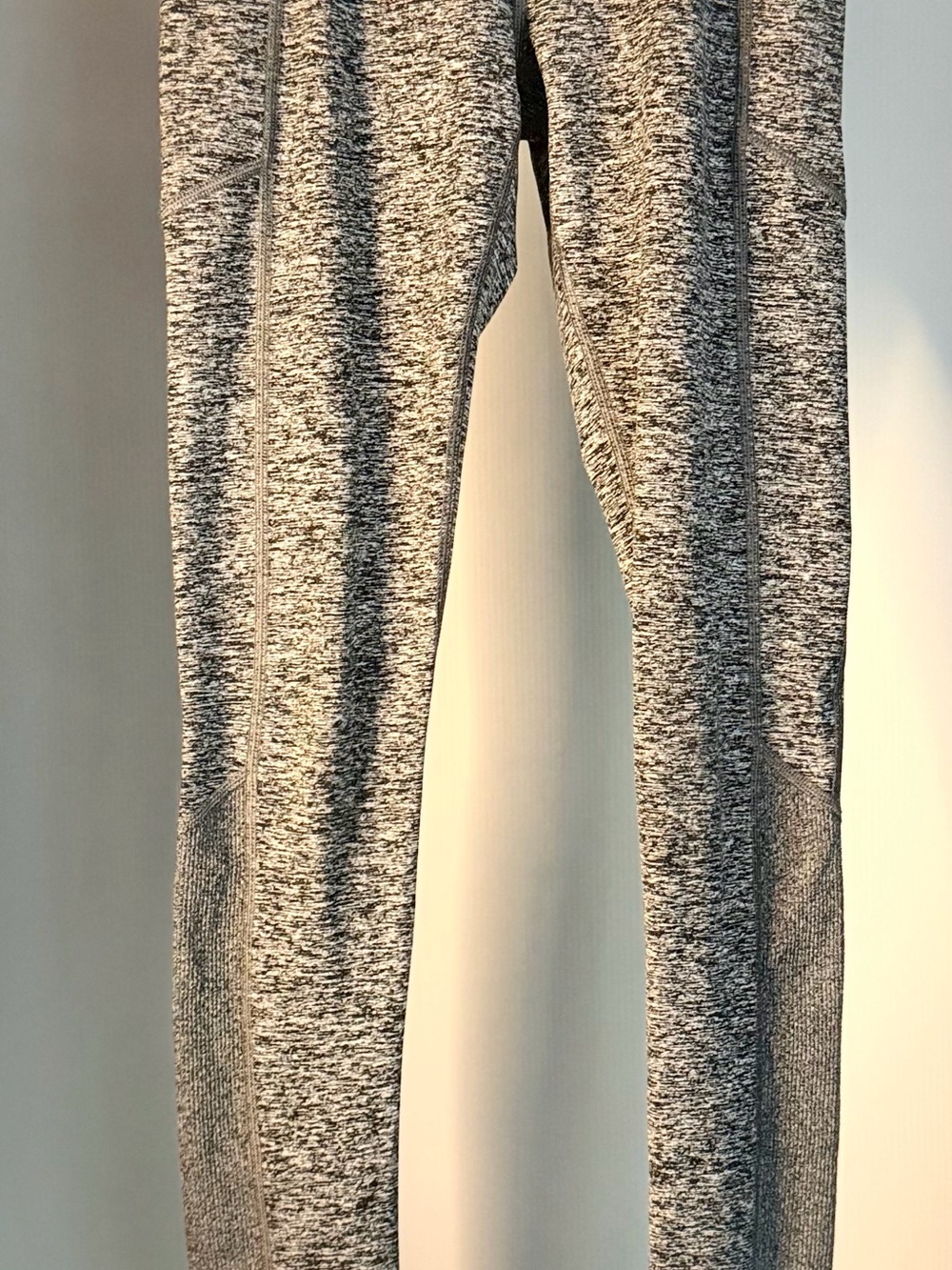 Athleta Heathered Gray Stretch Leggings